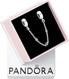 PANDORA Moments Sicherheitskette und Clips, Sterlingsilber - Amazon.sa Price Tracker