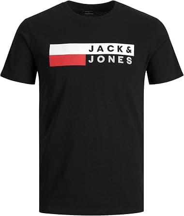JACK & JONES Men's Jjecorp Logo Tee Ss O-neck Noos Pls T-Shirt on Amazon - Best Deal Finder
