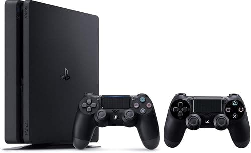 Sony PlayStation 4 500GB Slim with 2 Dual Shock Wireless Controllers on Amazon - Best Deal Finder