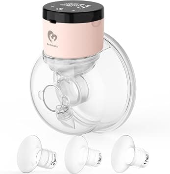 Bellababy Wearable Breast Pump Hands Free, Low Noise Touch Screen Electric Breast Pump Wireless Portable, 4 Modes 9 Levels of Suction, 6 oz 1 Pack.(24mm Flange, Come with 21mm/19mm/17mm Inserts) on Amazon.ae - Price Tracker