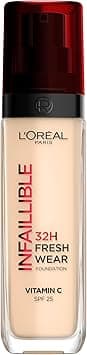 L'Oreal Paris, Infallible 32hr Freshwear Foundation 015 Porcelaine on Amazon.ae - Price Tracker