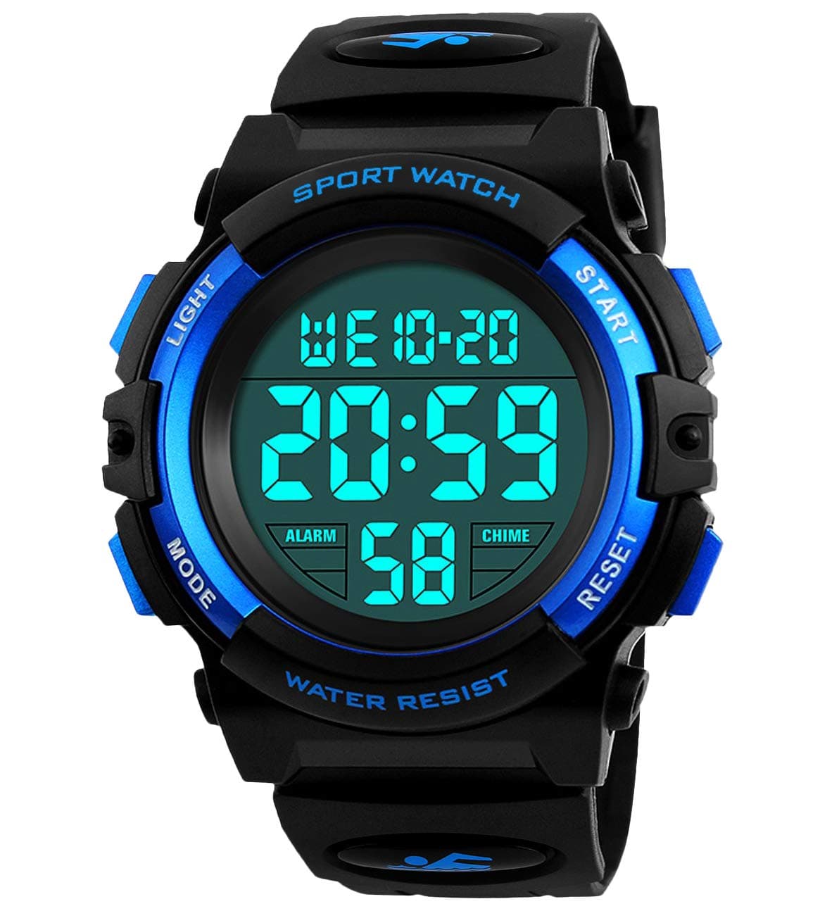 KIDPER Kids Digital Watch, Boys Sports Waterproof Led Watches With Alarm Wrist Watches For Boy Girls Children on Amazon.ae - Price Tracker