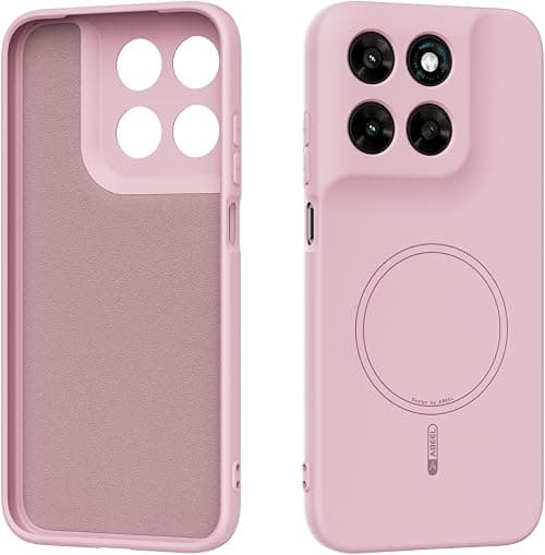 Fenghengyutai Basic Magnetic Case Compatible for Motorola Moto G67/G77 5G, Solid Color Skin-friendly Liquid Silicone Magnetic Shell Slim Fit Fingerprint-resistant Pink on Amazon.ae - Price Tracker