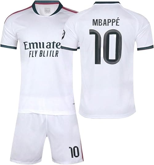 26/27 New Season Madrid Home MBAPPE #10 Football Jersey Fans Football Kit Madrid New kylian Mbappe no 10 jersey with Shorts/Kids and Youth Size. on Amazon.ae - Price Tracker