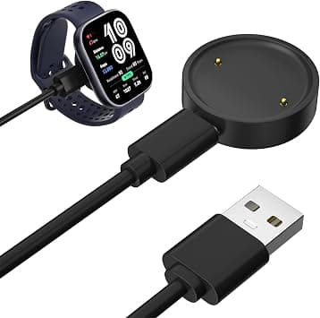 Charger for Amazfit Bip 6/Active 2, Replacement Smart Watch Charger 3.3Ft USB Magnetic Charging Cable Cord on Amazon.ae - Price Tracker
