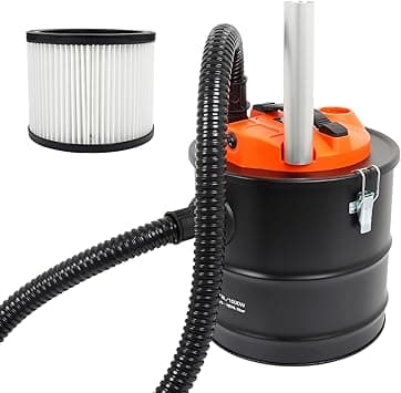 Boxer Cyclone Ash Vacuum Cleaner with Motor and HEPA Filter 18L | 1000W Powerful Suction | Ideal for Fireplaces, Stoves and Barbecues | Washable Filter & Cyclone Technology on Amazon.ae - Price Tracker