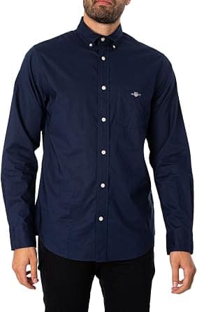 GANT Men Regular Fit Poplin Shirt - Amazon.sa Price Tracker