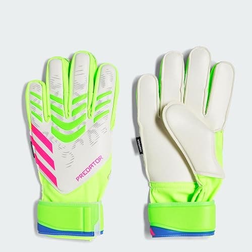 adidas Predator Match Fingersave Goalkeeper Kids Gloves for Unisex Adults LUCLEM/WHITE/LUCPNK 32 on Amazon.ae - Price Tracker