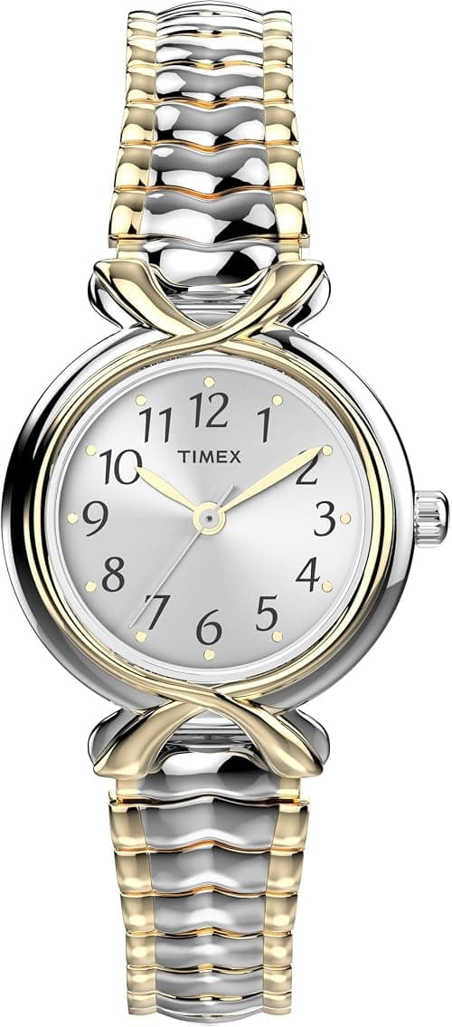 Timex Women's Quartz Watch, Analog Display and Stainless Steel Strap T21854 on Amazon - Best Deal Finder