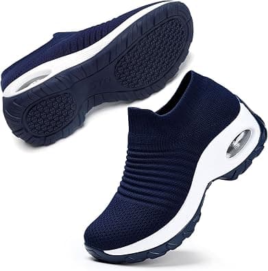 STQ Women's Running Shoes Breathable Air Cushion Sneakers on Amazon.ae - Price Tracker