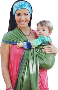 Hip Baby Wrap Ring Sling Baby Carrier for Infants and Toddlers (Fern) on Amazon.ae - Price Tracker