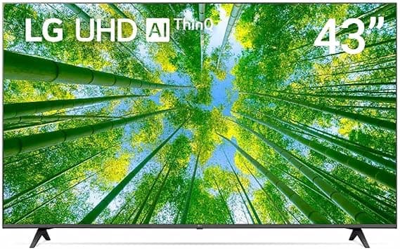 LG (Renewed) 43 Inch TV Cinema Screen Design 4K Active HDR WebOS Smart AI ThinQ - 43UQ80006LD-AMAE (2022 Model) على Amazon.ae - متتبع الأسعار