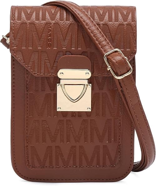 MKP Women Fashion Signature Lightweight Cute Small Crossbody Bags Cell Phone Purse Wallet Shoulder Bag With Snap Closure على Amazon.ae - متتبع الأسعار