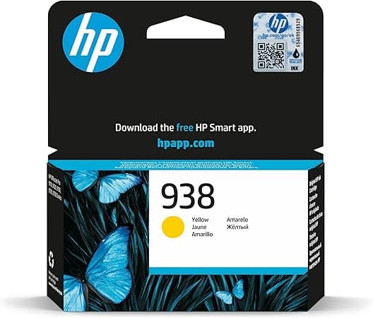 HP|HP 938 Yellow Original Ink Cartridge|Magenta|800 pages|HP OfficeJet Pro 9120, 9123, 9130, 9120b, 9130b, 9720, 9730, 9110b|4S6X7PE. on Amazon.ae - Price Tracker