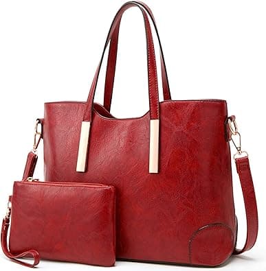 TcIFE Purses and Handbags for Womens Satchel Shoulder Tote Bags Wallets on Amazon.ae - Price Tracker