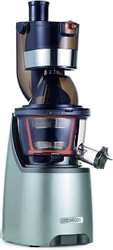 KENWOOD Slow Juicer Cold Press Juicer 240W Juice Extractor with Wide Feed Tube, Juice Jug, Pulp Container, Anti Drip, Extra Sieve, Cleaning Brush, Sorbet, Rinse Clean Function JMP800SI Grey on Amazon.ae - Price Tracker