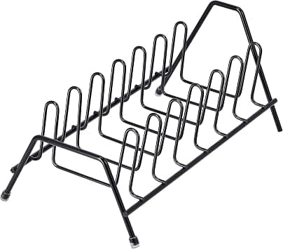 Delcasa Dish Rack - Portable Lightweight Simple wire - Plate Rack/Drainer - Kitchen Cupboard Storage Organiser | Ideal for Plates, Glasses, Lids, & More - beige على Amazon.ae - متتبع الأسعار