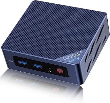 Beelink Mini PC, Mini S12 Pro Intel 12th N100(Up to 3.4GHz), 16GB DDR4 500GB M.2 SSD, Mini Desktop Computer Support 4K@60HZ Dual HDMI Display/WiFi6/BT5.2/USB3.2/1000Mbps/LAN/WOL Micro PC on Amazon.ae - Price Tracker