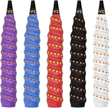 Badminton Grip, Tennis Racquet Overgrip Tape, Multi-Color Set with Enhanced Sweat Absorption, Reliable Anti-Slip Performance for Intense Gameplay and Training Sessions on Amazon.ae - Price Tracker