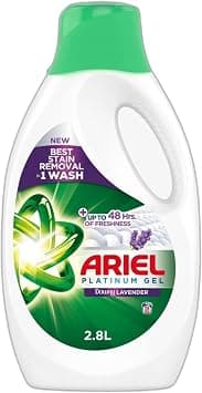 Ariel Lavender Freshness Laundry Liquid Detergent, 2.8L - متتبع أسعار Amazon.sa
