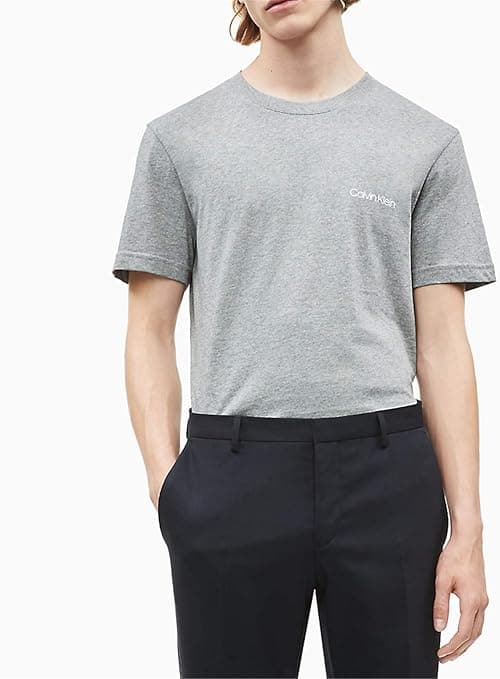 Calvin Klein Men's COTTON CHEST LOGO T-Shirt on Amazon.ae - Price Tracker