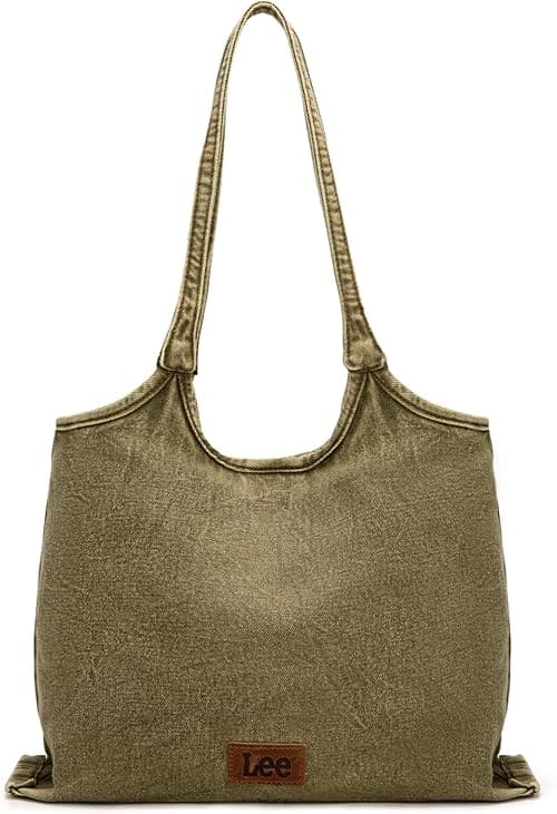 Montana West x Lee Denim Tote Bag for Women Casual Hobo Shoulder Bag & Handbags for Work, Travel, Shopping on Amazon.ae - Price Tracker