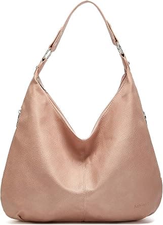 Hobo Taschen fr Damen, weiches PU-Leder, lockere Schultertasche, Geldbrse mit Reiverschluss - Amazon.ae Price Tracker