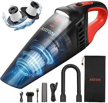 AstroAI Car Vacuum Cleaner Wireless Handheld Vacuum Cleaner 12V DC Power على أمازون - دليلك لأفضل العروض
