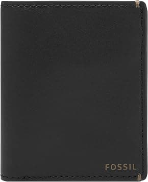 Fossil Men's Joshua Vegan Cactus Leather Slim Minimalist Bifold Front Pocket Wallet - متتبع أسعار Amazon.sa