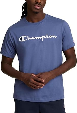 تي شيرت رجالي بتصميم جرافيك كلاسيكي من Champion على أمازون - دليلك لأفضل العروض