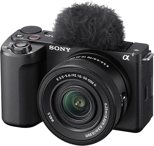 Sony's Alpha ZV-E10 II Kit, Body + Lens, APS-C interchangeable-lens vlog camera, With 16-50 mm Lens, 26.0 MP, Exmor CMOS Sensor, Black, UAE Model on Amazon.ae - Price Tracker