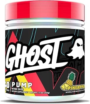 GHOST Pump Nitric Oxide Powder, Pineapple - 40 Servings - Sugar-Free & Stim-Free Pre-Workout Supplements - L-Citrulline, Arginine Nitrate & L-Glutathione - Soy & Gluten-Free, Vegan on Amazon.ae - Price Tracker