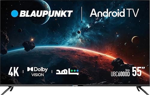 Blaupunkt 55 inch TV | 4K TV UHD & Android TV 11 – UBC6000D series LED TV | Dolby Vision & Atmos | MEMC Technology | Chromecast built-in television | Google assistant | German engineering excellence on Amazon.ae - Price Tracker