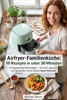 Airfryer-Familienküche: 50 Rezepte in unter 30 Minuten: Kindgerechte Mahlzeiten – Schnell, gesund und garantiert ohne Stress beim Kochen (Heißluft-Helden) on Amazon - Best Deal Finder