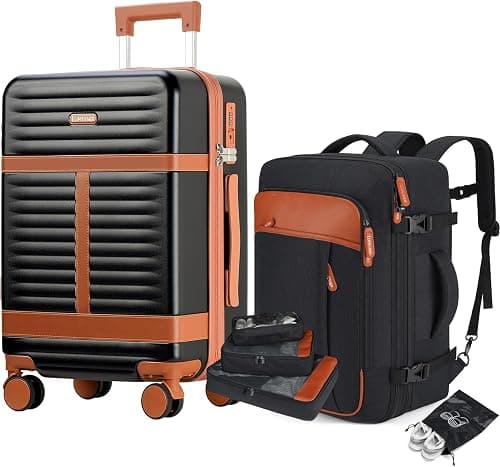 Lumesner unisex-adult Lumesner Travel Bussiness Laptop Backpack Carry on backpack,Travel backpack on Amazon.ae - Price Tracker