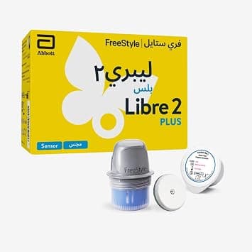 FreeStyle Libre 2 Plus, Continuous Glucose Monitoring, Smart Sensor for CGM Diabetes Blood Monitoring, Compatible with Smart Devices, 15 Days of Accurate & Needleless Testing, Painless Tracking on Amazon.ae - Price Tracker