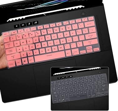 2 Pack Keyboard Cover for ASUS ROG Zephyrus G14 G15 GA402 G402RJ GA503 GA503 GA503QR/QS/QM, ROG Zephyrus M16 GU603HM, TUF Dash F15 FX516PR FX516PM TUF516PE TUF516PR, ASUS ROG Flow X13 GV301QH on Amazon.ae - Price Tracker