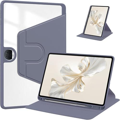 NESLIN Hybrid Case Compatible with Honor Pad 9 12.1 Inch 2024 Cover, Clear Acrylic Multi-Angle Hard PC Case with Pen Holder Protective Stand Cover Compatible with Honor Pad 9 12.1 Inch 2024 (Purple) on Amazon.ae - Price Tracker