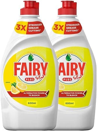 Fairy Lemon Liquid Dishwashing Soap 600mlx2 on Amazon.ae - Price Tracker