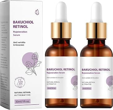 Wanban Venature Bakuchiol Retinol Rejuvenation Serum,2024 Best Retinol Serum for Wrinkles Bakuchiol Retinol Face Serum Korean, Retinol Serum for Wrinkles, Reduce Wrinkles(2pcs) على Amazon.ae - متتبع الأسعار