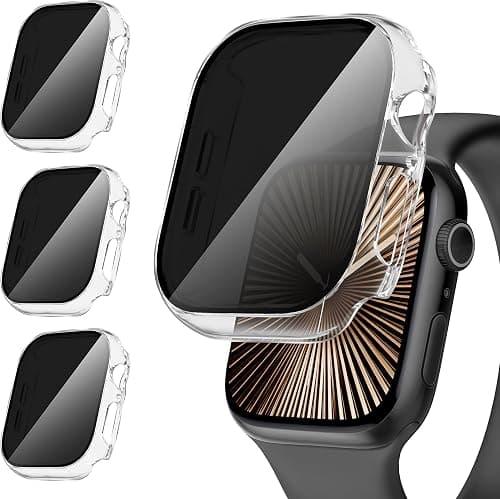 Suoman for Apple Watch Series 11/10 42mm Privacy Screen Protector Case on Amazon.ae - Price Tracker