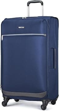Amazon Basics suitcases Softside Spinner Luggage- 29 inch (73cm), Navy Blue on Amazon.sa - Price Tracker