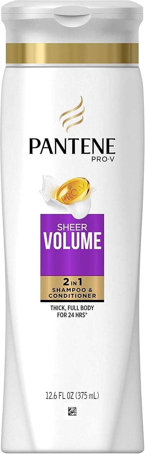 Pantene Pro-V Fine Hair Solutions 2 in 1 Flat to Volume Shampoo and Conditioner for Unisex - 12.6 on Amazon.ae - Price Tracker
