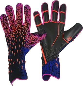 Scott Edward Football Goalkeeper Gloves For Boys kids children adult Soccer goalkeeper kit Premium Goalkeeper Gloves Super Grip & Protection Size 6/7/8/9/10,red على Amazon.ae - متتبع الأسعار