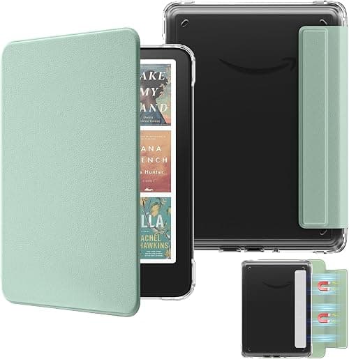 MoKo Magnetic Case for 7" Kindle Paperwhite 12th Gen& Colorsoft,AgaveGreen on Amazon.ae - Price Tracker