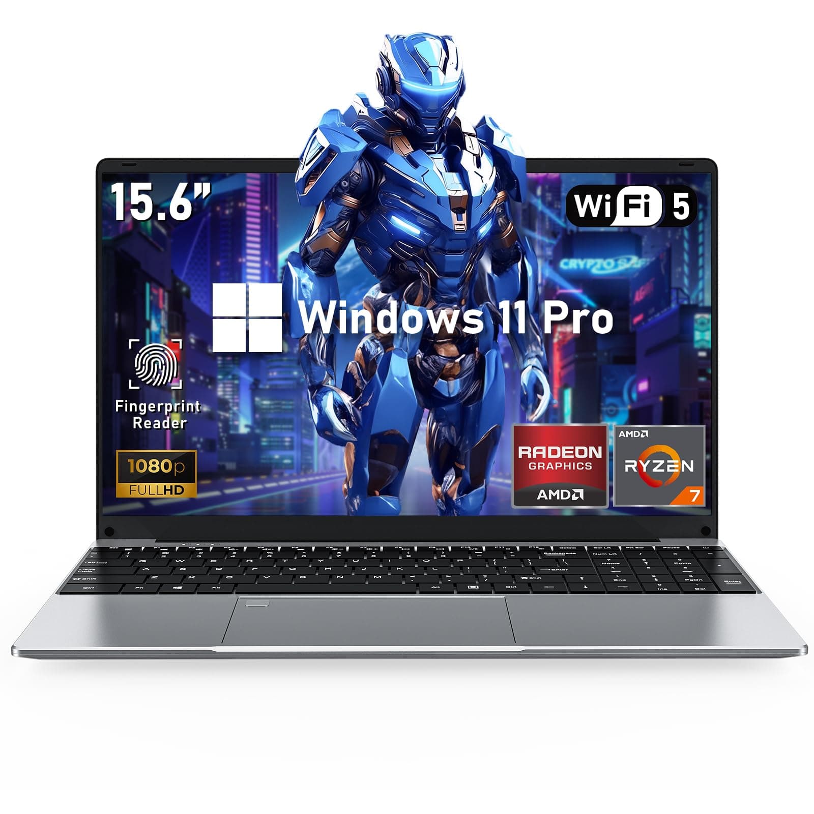 NIAKUN Gaming Laptop,15.6 Inch Laptop Computer,AMD Ryzen 7 5700U 8C/16T Processor (up to 4.3Ghz),32GB RAM 1TB SSD,AMD Radeon Graphics,15.6” FHD 1920 * 1080 Display,WiFi 5,BT5.0,Backlit Keyboard on Amazon.ae - Price Tracker