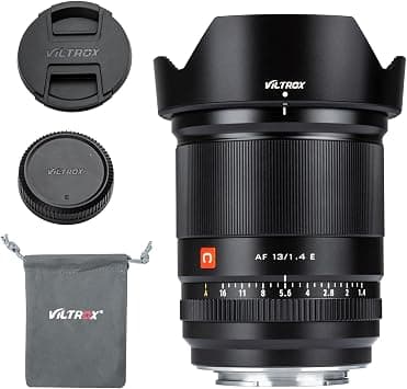 Viltrox AF 13mm F1.4 APS-C Lens for Sony E-Mount, Ultra Wide Angle Prime Lens for Sony E-Mount Cameras a9 a7RIV a7IV a7RIII a7SIII a7II a7C ZV-E10II ZV-E10 a6700 a6600 a6500 a6400 a6300 a6100 a5100 على Amazon.ae - متتبع الأسعار