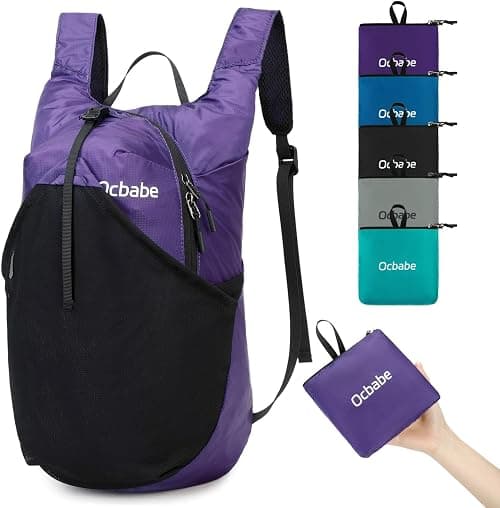 15L Small Packable Lightweight Backpack Hiking Daypack Water Resistant Foldable Outdoor Camping Travel Bag for Women Men on Amazon.ae - Price Tracker