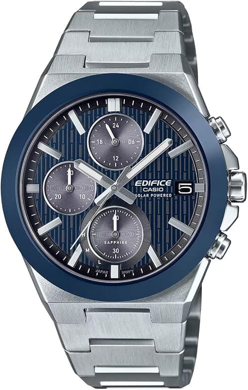 Casio Edifice Gents Solar Powered 40mm Chronograph Watch on Amazon.sa - Price Tracker