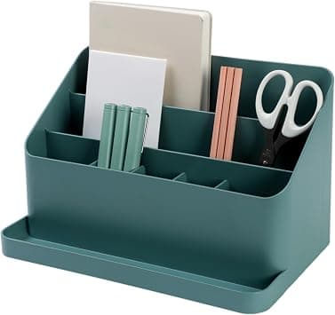 BLUE GINKGO Desk Organizer - Office Organization | Stationery, Craft Organizer, Pencil Holder, Pen Holder for Desk | Office Desk Accessories (Made in Korea) - Green على Amazon.ae - متتبع الأسعار